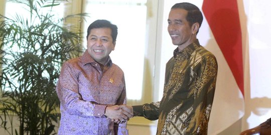 Jokowi belum terpikir berikan jatah menteri buat Golkar