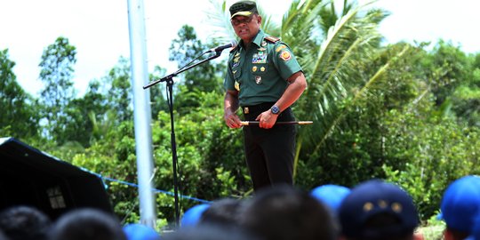 Panglima TNI susun sistem pengamanan perbatasan RI-Malaysia-Filipina