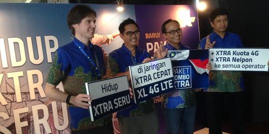 Genjot jumlah pelanggan 4G, XL tawarkan paket data combo