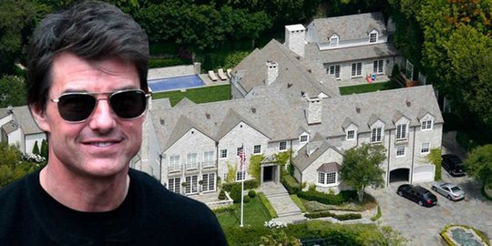 Lebih dari setengah triliun, Tom Cruise kembali jual rumah di LA