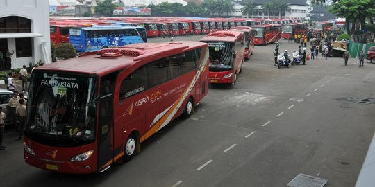 Kemenhub prediksi pemudik gunakan bus & travel turun di 2016