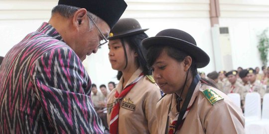 Tangkal ideologi terlarang, MPR bentengi Pramuka lewat Kemah 4 Pilar