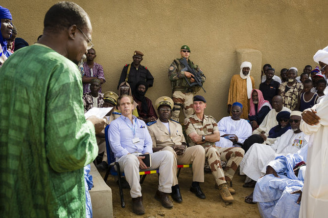 foto franks saat bertugas di mali foto ini yang membuatnya dianggap sebagai desertir