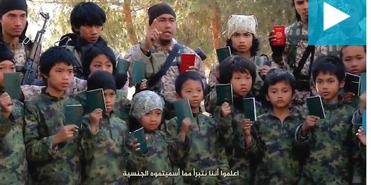 JK nilai video anak-anak Indonesia latihan perang propaganda ISIS