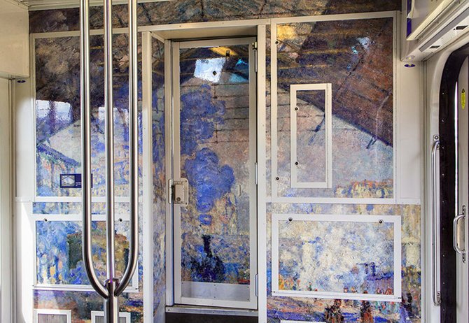 layanan art in transit di prancis