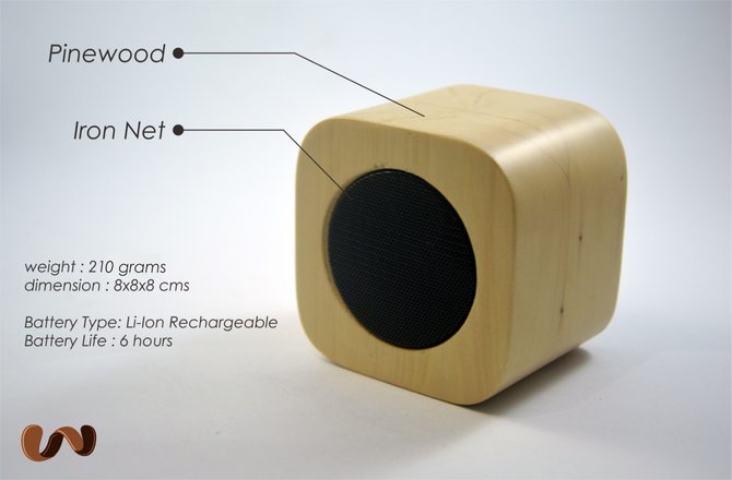 woobs bluetooth speaker berbahan kayu karya mahasiswa ugm