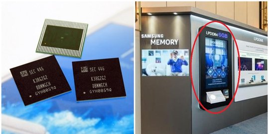 Samsung hadirkan RAM paling canggih, berkapasitas 6GB!