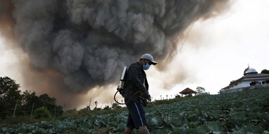 Korban awan panas Gunung Sinabung akibat nekat masuk zona merah