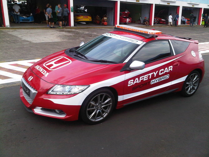 honda cr z safety car