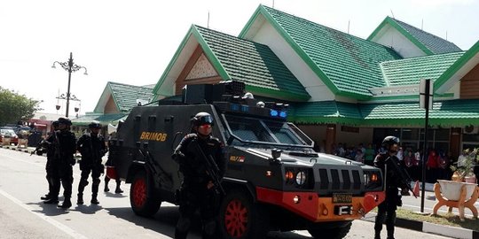 Antisipasi masuknya kelompok Santoso, 1 peleton Brimob diterjunkan