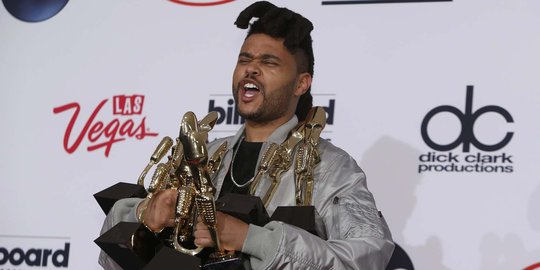 Keren, The Weeknd borong 8 piala Billboard Awards