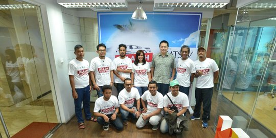 Tim Jelajah Merdeka 'Koffie Van Java' mulai perjalanan keliling Jawa
