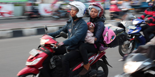 Biaya lebih murah, mudik pakai sepeda motor masih jadi primadona