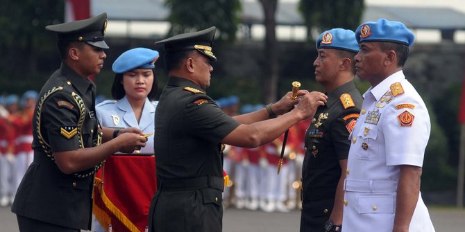 Panglima TNI pimpin upacara sertijab Danpaspampres