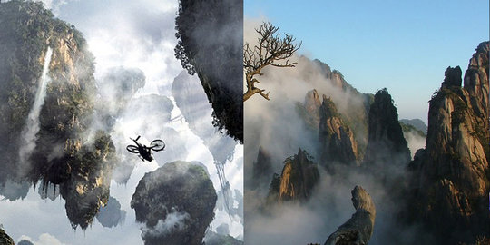 pegunungan kuning huangshan