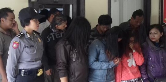 4 PSK di Solo diringkus polisi saat jajakan diri di pinggir jalan