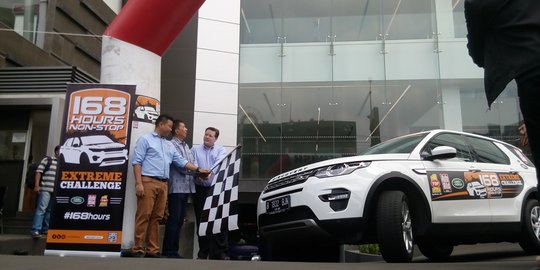 Keliling Jawa, Land Rover Discovery Sport 'hidup' 168 jam nonstop