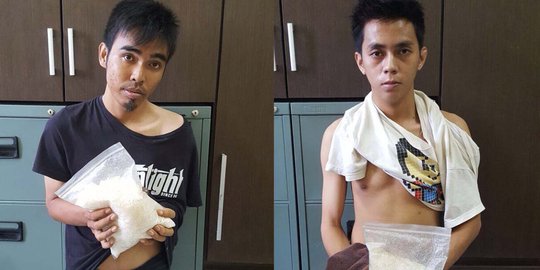 Digeledah di jalan, mahasiswa di Samarinda kantongi sabu 1 kg