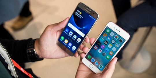Kalau jatuh, lebih awet iPhone 6s atau Samsung Galaxy S7?