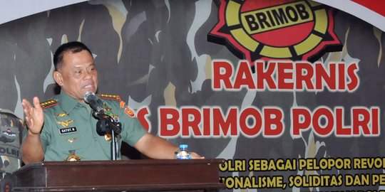 Panglima TNI sebut ada upaya untuk hapus budaya gotong royong