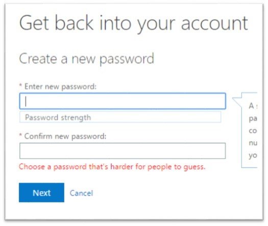 sistem keamanan password baru microsoft