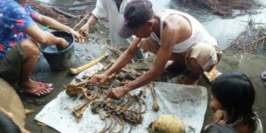 Kerangka manusia di Jembrana diduga tahanan saat penjajahan Jepang