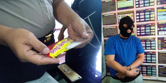 Polisi bekuk pemilik sabu 38 gram yang dibungkus permen dan coklat