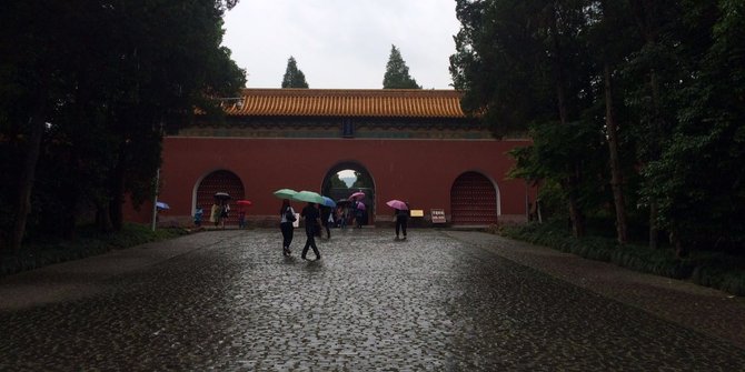 Megahnya The Ming Tomb di China bikin wisatawan terkagum-kagum