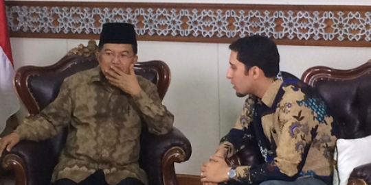 Ketemu Jusuf Kalla, Raef Haggag bangga dan bersyukur