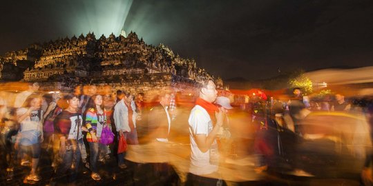 Pemerintah batasi 185 pengunjung bisa naiki Candi Borobudur