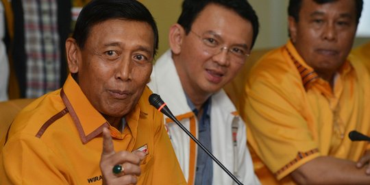 Wiranto tak masalah Ahok didukung siapapun