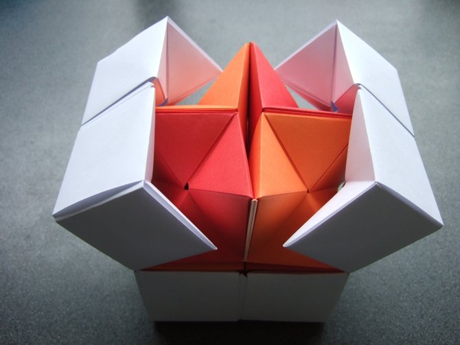 ilustrasi origami