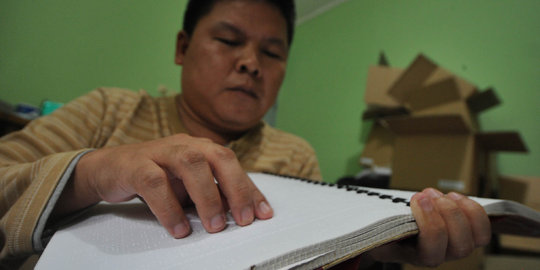 Jelang Ramadan, permintaan Alquran huruf braille meningkat