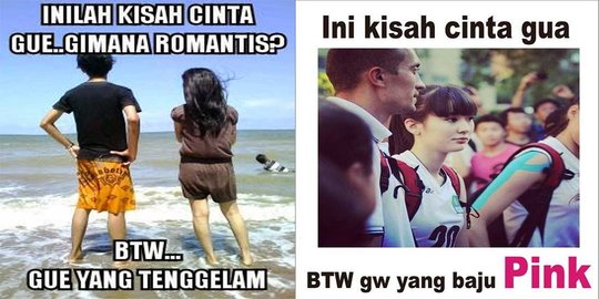 Meme Lucu Ini Kisah Cintaku Perih Banget