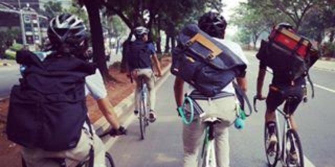 Westbike Messenger, jasa kurir sepeda Jakarta