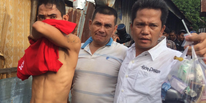 3 Lokasi di Medan digerebek, 7 orang ditangkap karena narkoba