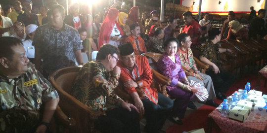 Megawati hadiri peringatan Hari Lahir Pancasila di Tugu Proklamasi