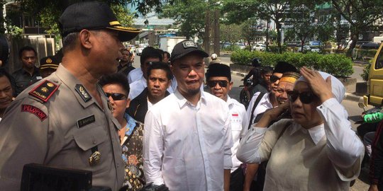 Presiden Jokowi larang Ahmad Dhani demo di depan gedung KPK