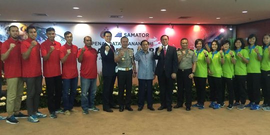 Bina atlet voli Indonesia, Polri tanda tangan MoU dengan PT Samator