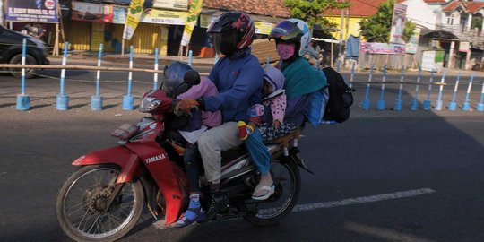 Polisi akan paksa pemudik motor berhenti di tempat istirahat