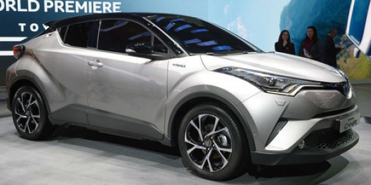 Toyota C-HR masuk pasar mulai bulan Desember