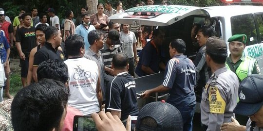 Usai berdagang di pasar, ojek ditumpangi Leci masuk jurang