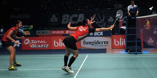 Tiara/Rizki tumbang oleh ganda putri Belanda di BCA Indonesia Open