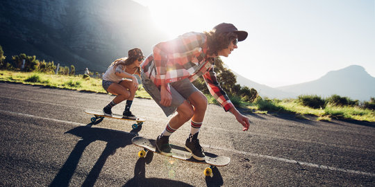 Spot terbaik main longboarding di Lombok