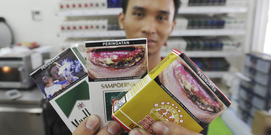 Gambar bahaya merokok diminta diperbesar