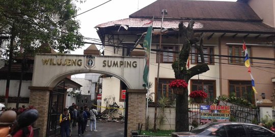 Kantor Kejati Jabar sengaja dibakar?