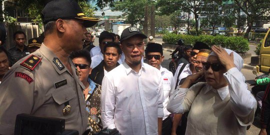 Ngototnya Ahmad Dhani larangan demo di KPK atas perintah Jokowi