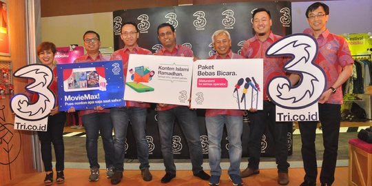 Bulan Ramadan, Tri jagokan paket bebas bicara