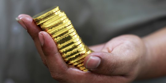 Awal puasa, harga emas Antam naik Rp 9.000 per gram