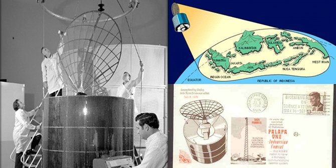 Sejarah di balik peluncuran satelit pertama Indonesia
